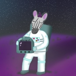 Космическая зебра