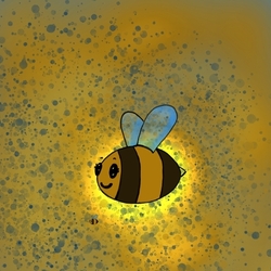 Обои - пчёлка!