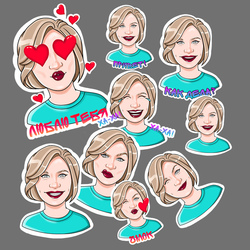 Стикеры на заказ