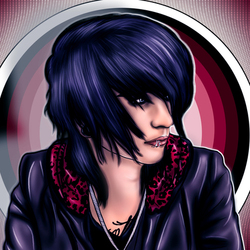 растровый портрет 