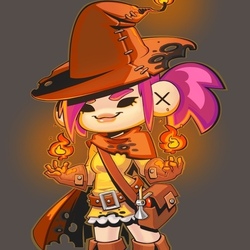 Fire witch