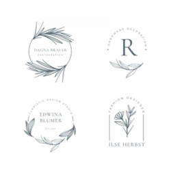 Минималистичные логотипы 