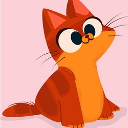 Рыжий кот
