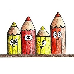 Веселые карандаши