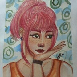 портрет девушки 