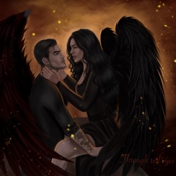 Арт к фанфику по клубу романтики