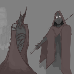 Набросок двух Хранителей Башни