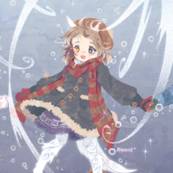 Иллюстрация к сказочной трилогии "Лунные Волчата".