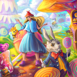 Alice in the CandyLand!