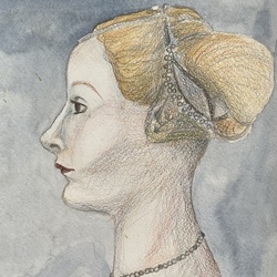 Перерисовка картины эпохи Возрождения 