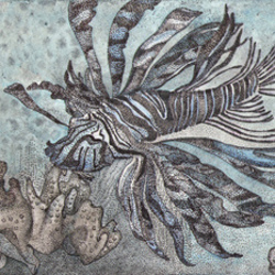 "Море" Разворот скетчбука