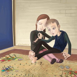 брат и сестра и мир