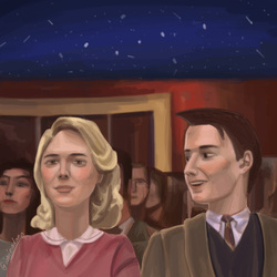 Нокс смотрит на Крис