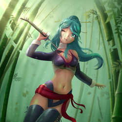 Hatsune Miku Samurai