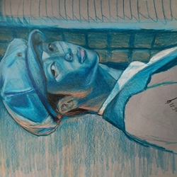 синий такой