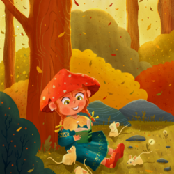 Иллюстрация к книге "Лесные истории"