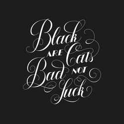 Черные коты не приносят беду