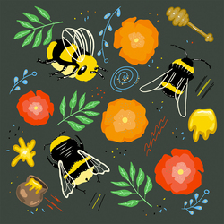 Летние пчелки