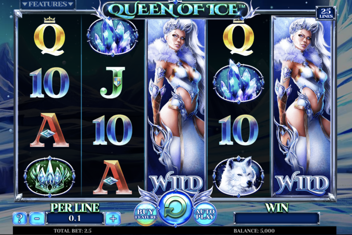 queen of ice игровой автомат