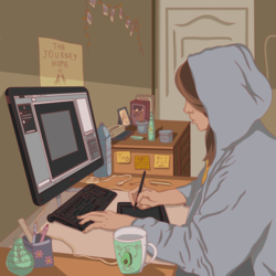 Будни студента.