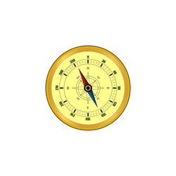 Compass, vector illustration