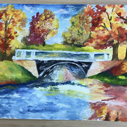 Яркая осень 