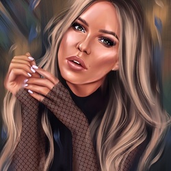 Портрет в стиле «Масло»