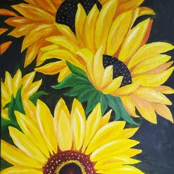 Подсолнухи