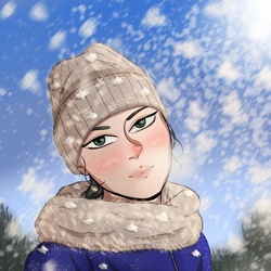 Зимний портрет