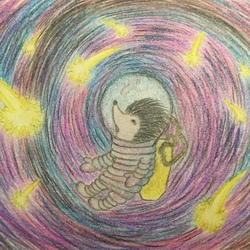 ёжик в космосе