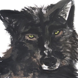 портрет уголька