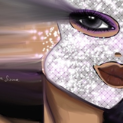 Девушка в маске