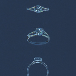 Кольцо с бриллиантами