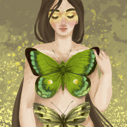 Butterfly girl