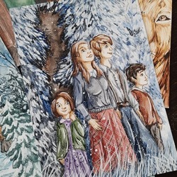 Семья Певенси впервые в Нарнии