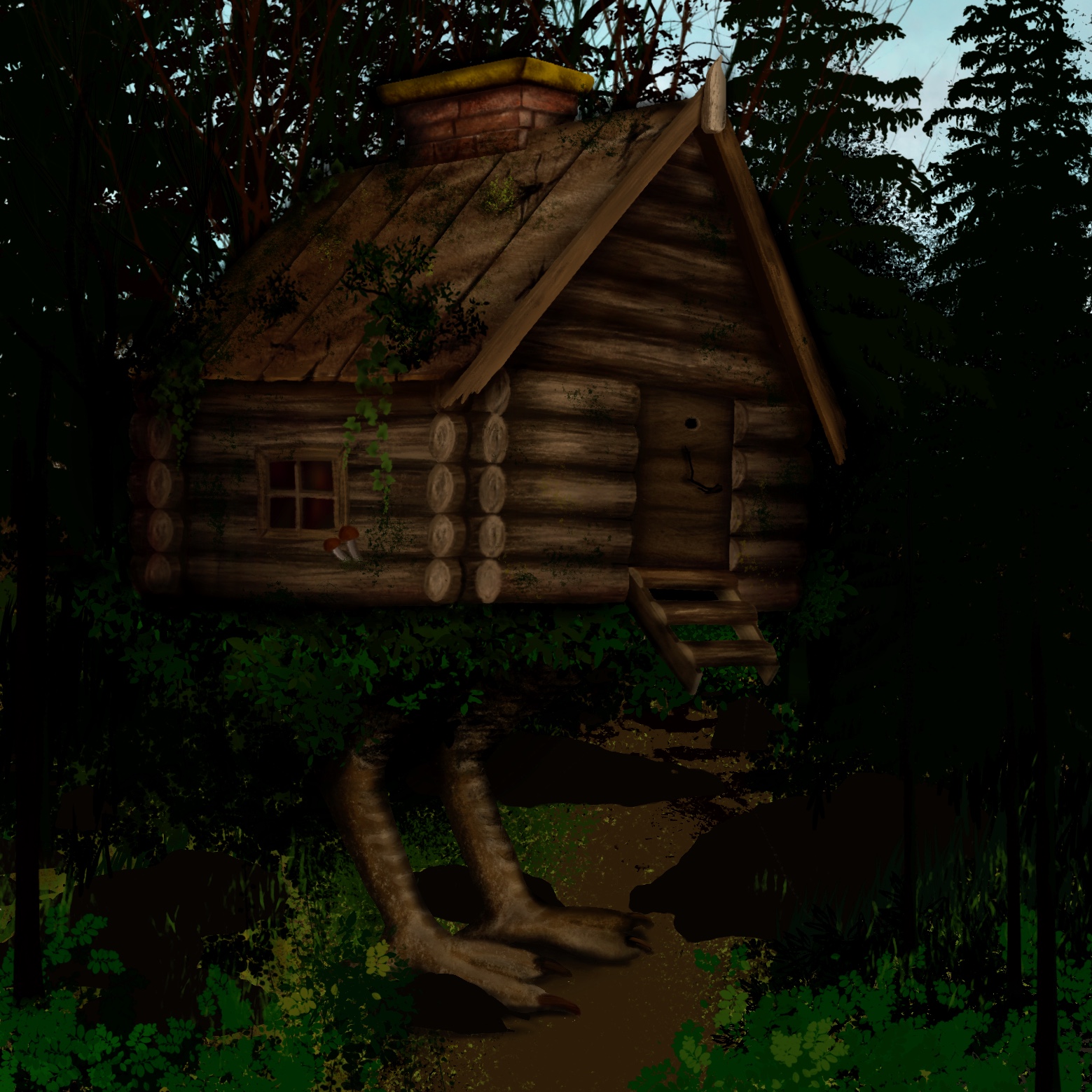 Избушка на курьих ножках