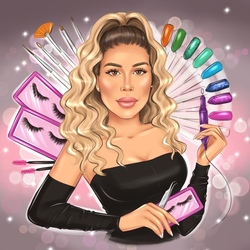 Аватар для мастера маникюра и наращивания ресниц