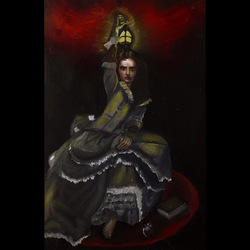 Маслом картина 