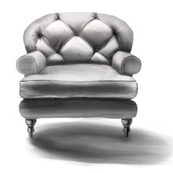 Кресло (ч/б)