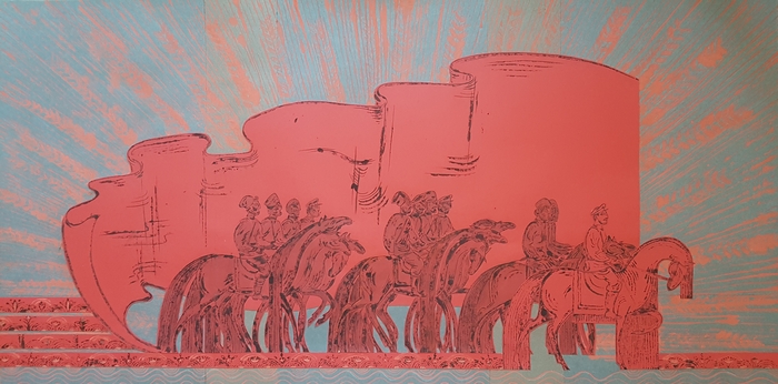 Иллюстрация "Шел отряд по берегу..." | Illustrators.ru