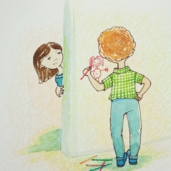 Иллюстрация к детским перлам