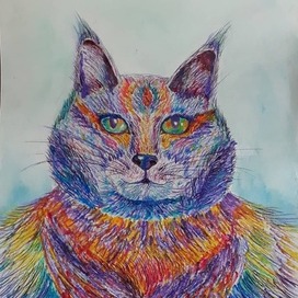 Сказочный кот