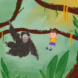 Приключения двух друзей