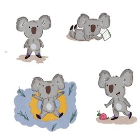 Коала на отдыхе 