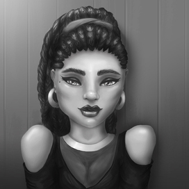 Портрет ч/б