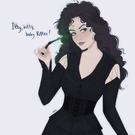 Bellatrix Lestrange. Беллатриса Лестрейндж.