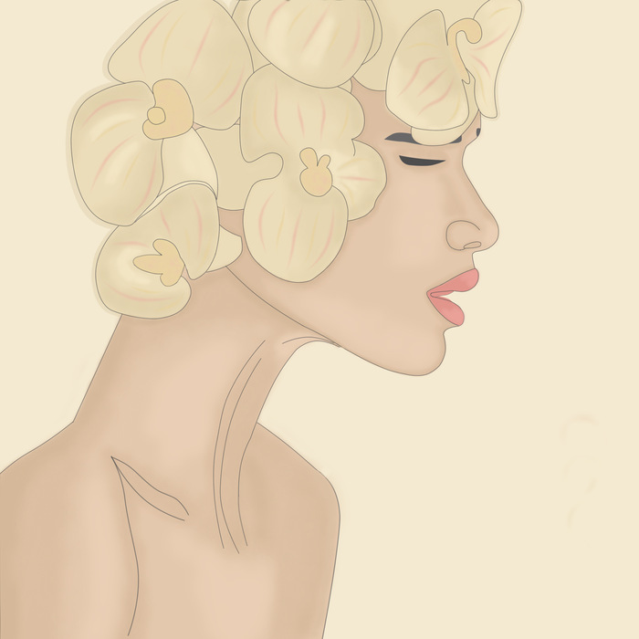 Иллюстрация Flowers in my head Illustrators.ru