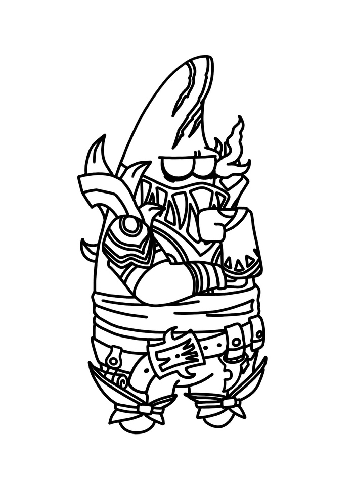 Иллюстрация Patrick-Pyke в стиле персонажи | Illustrators.ru