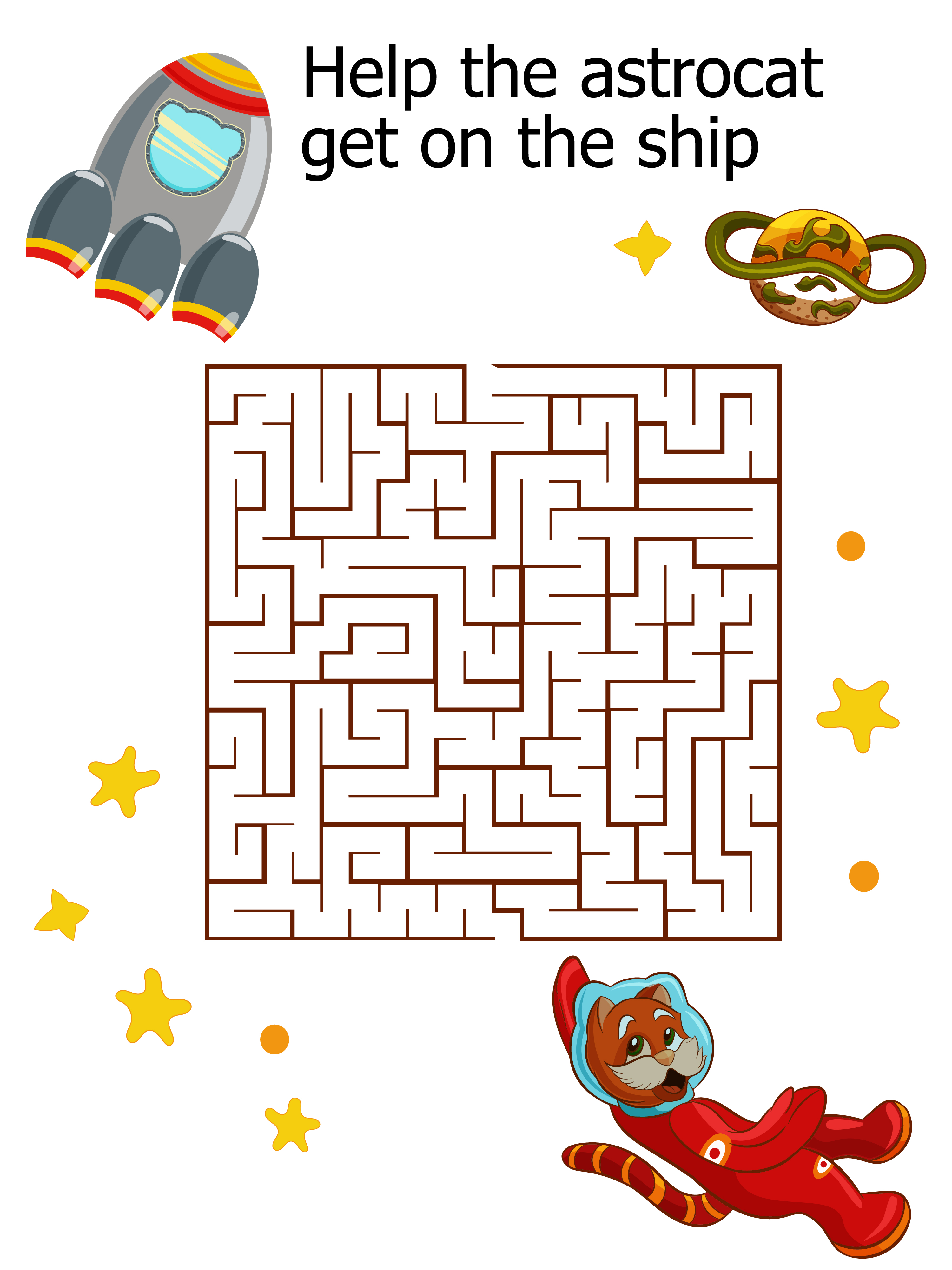 головоломка детская лабиринт