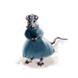 Новогодняя открытка "Год крысы"